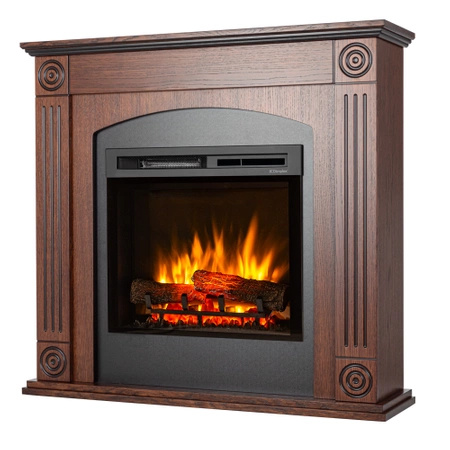 Warmtec Atrato wkład Dimplex 23" XHD Optiflame - fornir dąb brązowy