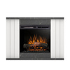 OUTLET: Warmtec Paria wkład Dimplex 23" XHD Optiflame - biały mat, marmur czarny
