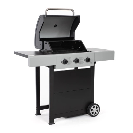 Ogrodowy grill gazowy Warmtec BlackFlame 7,2 kW + dodatkowe akcesoria