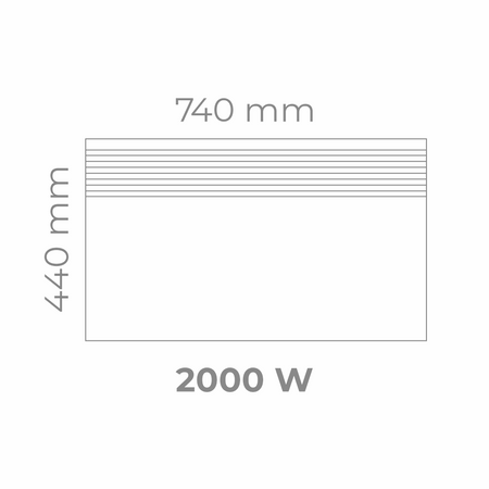 Intuis TACTIC WiFi 2000W