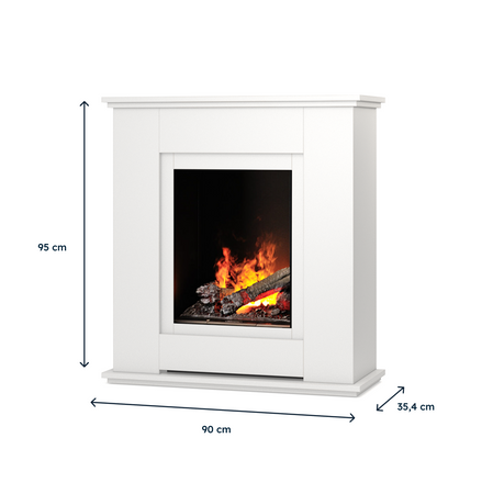 Warmtec Asti wkład Engine 68-400 Optimyst - biały mat