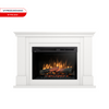 Warmtec Luena narożny wkład Dimplex 26" XHD Optiflame - biały mat