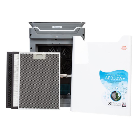 Warmtec AP350W+ do 80m² 8 etapowy WiFi lampa UV