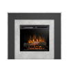 Warmtec Zuni wkład Dimplex 23" XHD Optiflame - beton, czarny