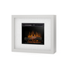 Warmtec Litos wkład Dimplex 23" XHD Optiflame - biały, fornir kamienny Crystal White