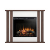 Warmtec Kelso wkład Dimplex 28" XHD Optiflame - biały mat, ciemny dąb