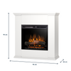Warmtec Kelia wkład Dimplex 23" XHD Optiflame - biały