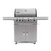 Ogrodowy grill gazowy Warmtec SilverFlame 17,5 kW + sztuće + dodatkowe akcesoria