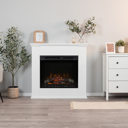 Warmtec Kelia wkład Dimplex 28" XHD Optiflame - biały