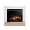 Warmtec Klar wkład Dimplex 28" XHD Optiflame - biały mat, jasny dąb
