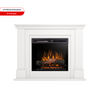 Warmtec Luena narożny wkład Dimplex 23" XHD Optiflame - biały mat