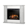 Warmtec Kelso wkład Dimplex 28" XHD Optiflame - biały mat, beton