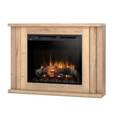 OUTLET: Warmtec Paria wkład Dimplex 28" XHD Optiflame - jasny dąb