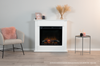 Warmtec Fonte wkład Dimplex 26" XHD Optiflame - biały, dąb sonoma.