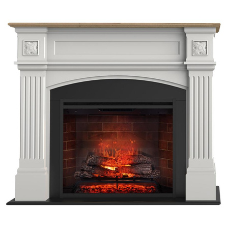 OUTLET: Dimplex Haydn wkład 30" ECO LED z efektem Revillusion - biały