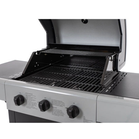 Ogrodowy grill gazowy Warmtec BlackFlame 7,2 kW + dodatkowe akcesoria