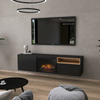 Warmtec Tecero wkład Dimplex 26" XHD Optiflame - czarna, jasny dąb