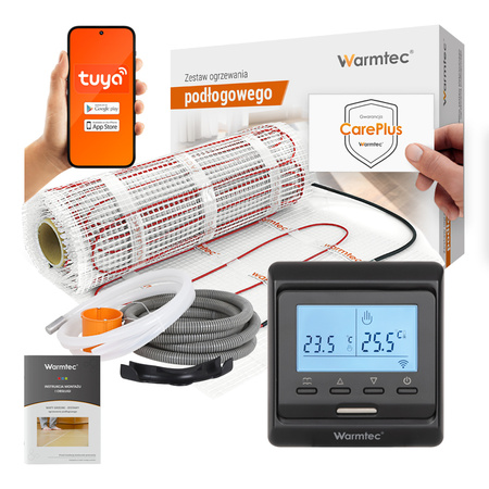 Warmtec DS2-05/T510 Czarny 0,5m² 170W/m² Wi-Fi