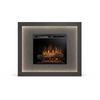 Warmtec Litos wkład Dimplex 23" XHD Optiflame - czarny, fornir kamienny Łupek Black
