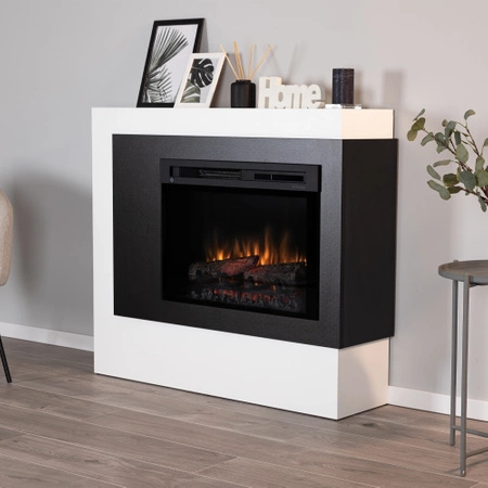 OUTLET: Warmtec Pulmari wkład Dimplex 26" XHD Optiflame - biały mat, czarny
