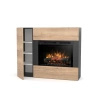Warmtec Bia wkład Dimplex 26" XHD Optiflame - czarny / jasny dąb