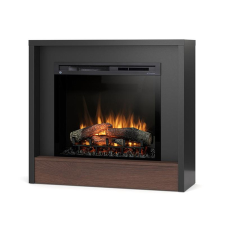 Warmtec Klar wkład Dimplex 28" XHD Optiflame - czarny, ciemny dąb