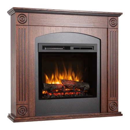 Warmtec Atrato wkład Dimplex 23" XHD Optiflame - fornir dąb brązowy