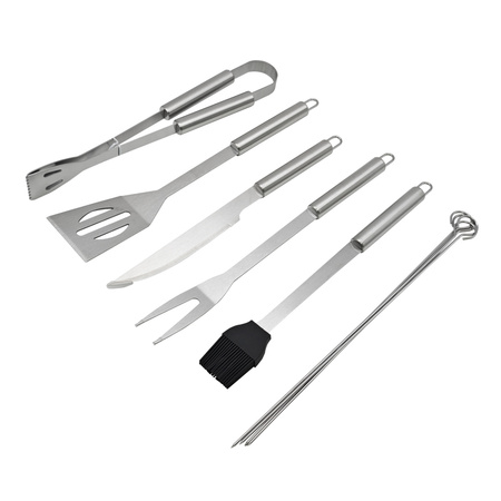 Akcesoria do grilla, zestaw do grillowania - 9 elementów