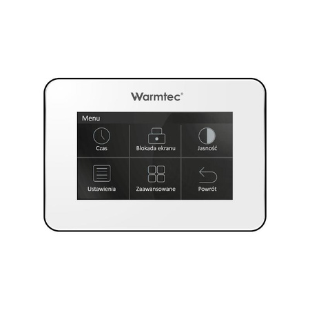 Warmtec XTS biały - Wi-Fi, IP21, programowalny, beznapięciowy