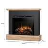 Warmtec Jukon wkład Dimplex 28" XHD Optiflame - czarny, jasny dąb