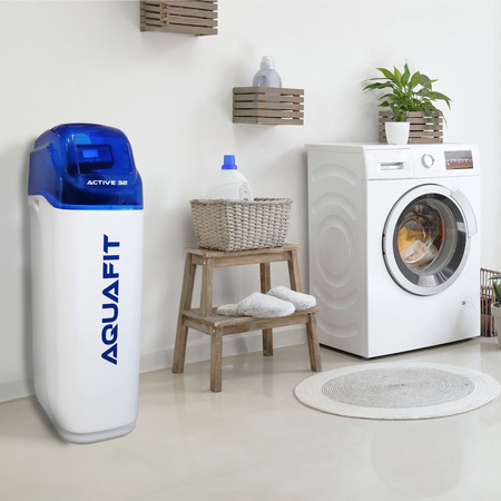 AquaFit Active 32 biało-niebieski zestaw startowy 1"