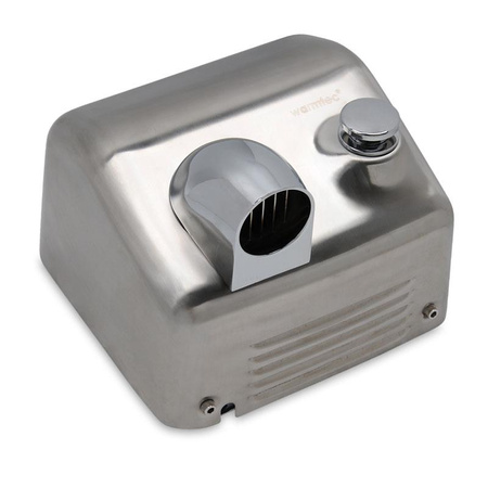 OUTLET: Warmtec Barrel Flow Push 2500W stal matowa