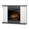 OUTLET: Warmtec Paria wkład Dimplex 23" XHD Optiflame - biały mat, marmur czarny