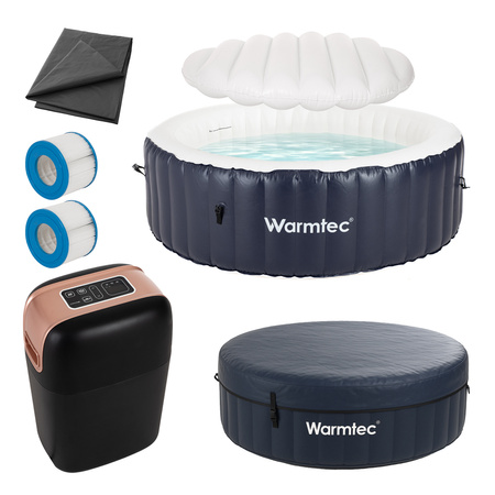 OUTLET: SPA ogrodowe Warmtec Rodos 198 cm 2285 W - zestaw standard  