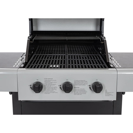 Ogrodowy grill gazowy Warmtec BlackFlame 7,2 kW + dodatkowe akcesoria