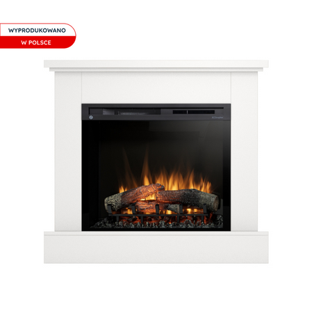 Warmtec Jukon wkład Dimplex 28" XHD Optiflame - biały mat