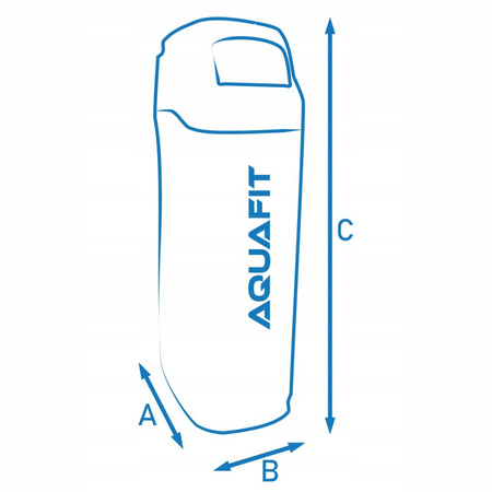 AquaFit Active 32 szaro-czarny zestaw startowy 1"