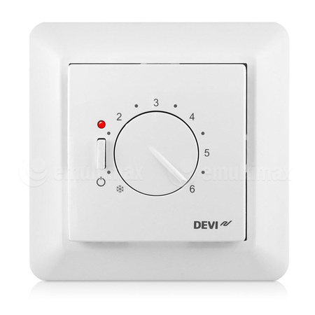 Devi Devireg 530 podtynkowy manualny czujnik podłogowy