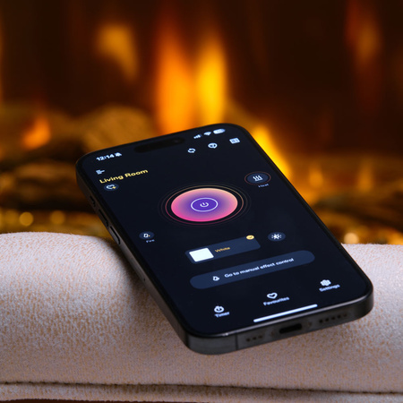 Kominek elektryczny Dimplex Ignite BOLD 60 z efektem Optiflame 156,6 cm