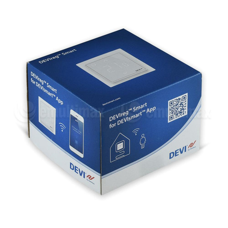 Devi Devireg Smart IP21 WiFi podtynkowy programowalny czujnik powietrzny i podłogowy