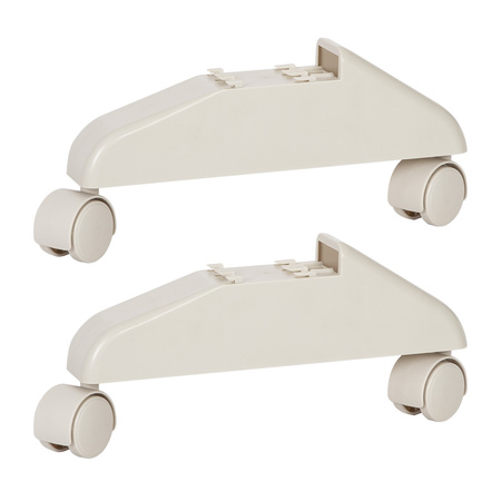 Nóżki z kółkami do grzejników konwektorowych Intuis