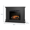 Warmtec Luena wkład Dimplex 28" XHD Optiflame - czarny