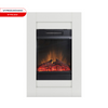 Warmtec Sono z efektem Optiflame - biały mat