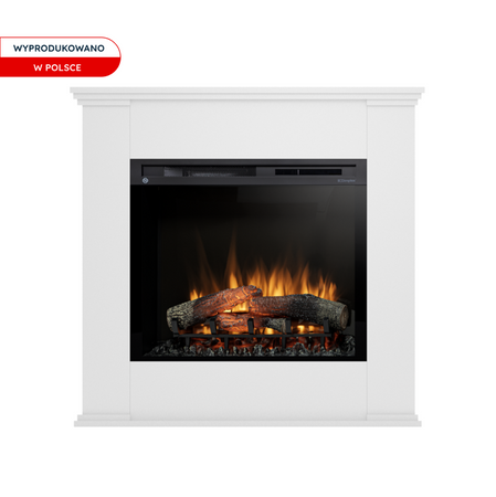 Warmtec Kelia wkład Dimplex 28" XHD Optiflame - biały