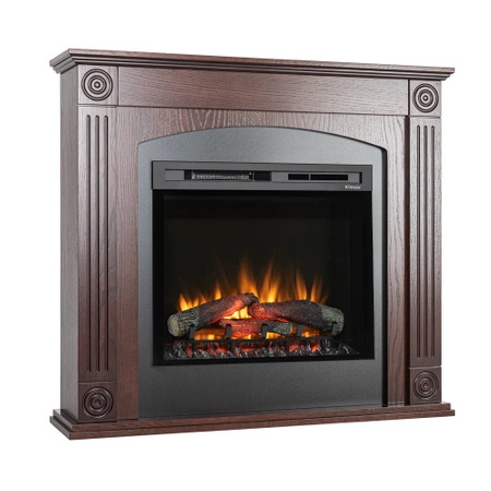 Warmtec Atrato wkład Dimplex 28" XHD Optiflame - fornir dąb brązowy