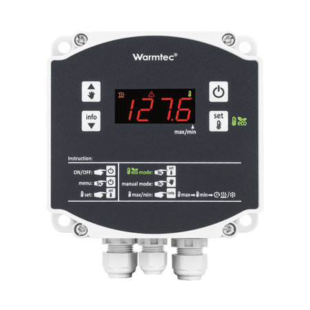 Warmtec NRT-20H natynkowy manualny czujnik na przewodzie