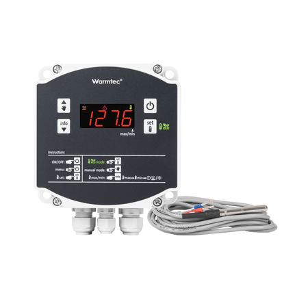 Warmtec NRT-ES11H natynkowy manualny czujnik na przewodzie