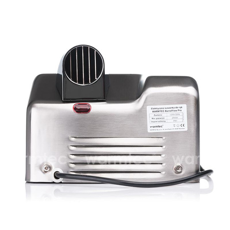 OUTLET: Warmtec Barrel Flow Pro 2500W stal matowa