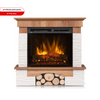 Warmtec Porto z wkładem 23" XHD Optiflame - dąb