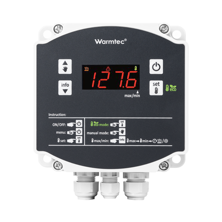 Warmtec NRT-ES11H natynkowy manualny czujnik na przewodzie